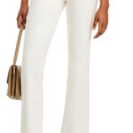 MOTHER The Tripper High Rise Ankle Jeans Kick Flare Cream NWT $218 Size 27 (4) White Photo 0