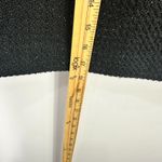 Loft  Skirt M Black Metallic Tweed Textured Stretch Waist Preppy Office Business‎ Photo 2