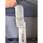 PINK - Victoria's Secret  Blue Pullover Zip Up Sweatshirt Athletic Sporty Top XXL Photo 2