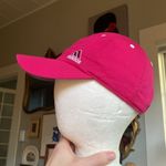 Adidas Women's  Climalite Baseball Hat Cap Hot Pink One Size Adjustable Photo 2