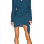 L'Academie The Lorriana Mini Dress in Navy Blue XS Photo 0