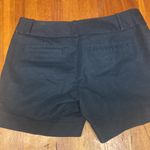The Limited - Black chino style shorts by  size 6 Photo 2