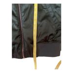 EXPRESS  x Karlie Kloss size medium reversible satin jacket optimist military seq Photo 9