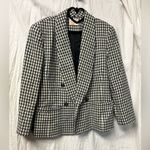 Pendleton 1970s Vintage  Women’s Blazer Jacket Houndstooth 100% Virgin Wool Sz 14 Photo 0
