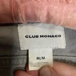Club Monaco  grey wash crop denim jacket size medium Photo 3