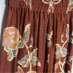 Brahmaki Terra Di Siena Wide Leg Reversible Pants Sz S Orange Photo 6