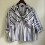 Mixit  Women’s 3/4 Length Sleeve Blouse Size 2X Photo 0