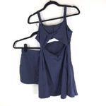 Halara Cloudful Double Straps Backless Twisted 2-Piece Dress-Flipped Blue XS Photo 4