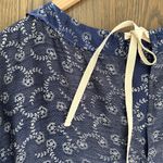 Comme des Garçons Tricot Comme des Garcons Short Sleeve Printed Dress in Indigo & White Size Small Photo 7