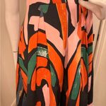 Bel Kazan Colorful Abstract Maxi Dress. #155 Black Size L Photo 6