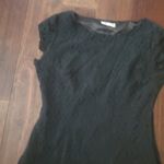 Tulle Black Lace Mini Dress Size Small Photo 2
