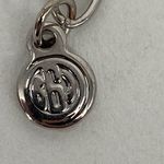 Graziano Silver Tone Star Pendant With Crystal Charm Necklace 16” Photo 4