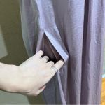 KAUFMANFRANCO Violet Purple Flowy Halter Maxi Dress SMALL Photo 7