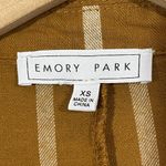 Emory park Tailored Pinstripe Jumpsuit - Mustard - XS Photo 8