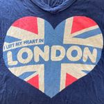 Heritage 1981 y2k vintage “i left my heart in london” short sleeve v neck tee Photo 2