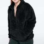 PINK - Victoria's Secret Victoria Secret Pink | Black Teddy Half - Zip Photo 0