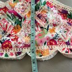 Handmade Hand Maid Bohemian Sequence Knit Cotton Crop Scalloped Top Photo 6