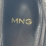 Mango  MNG Black Rhinestone Pointed Toe Slip On Stiletto Heels Pump Shoes Sz 8.5 Photo 4