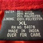 NWOT VTG TakeTwo Classic Ugly Christmas Sweater wool Jacket snowman Patchwork XL Red Photo 1