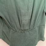 Paper Crane Cropped Green Shirt Photo 5