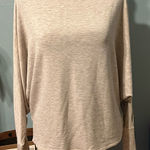 Pink Lily  Light Beige Sweatshirt Photo 0