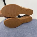 Cole Haan Briella Grand Black Leather Cork Wedge Slide Sandals Women's 9B Photo 3