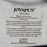 Gray Christmas Dog Cat Holiday Festival Relaxed Naughty Nice Print Top Medium Photo 6