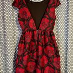 Alice + Olivia | "Nelly Puffed" Dress in Metallic Red, Size 0 Photo 7