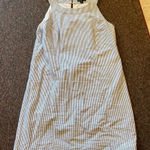 Cynthia Rowley  blue and white dress 10 Photo 0