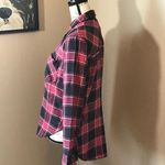 Forever 21 Black Red Flannel Women's Small Photo 13
