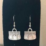 Handmade Silver Purse Earrings Photo 0