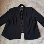 Jones Studio  Black Cuffed Sleeve Blazer SIZE 18W Photo 0