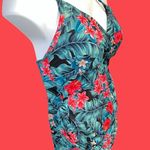 Pinkblush Blue and Red One Piece maternity tankini ( bottom not included). New Photo 5