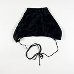 ZARA NEW Satin Effect Cowl Neck Strappy Crop Tank Top Black Small Photo 0