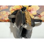 Brighton Fashionista Collection Chic calf hair black leather crossbody Bag Photo 1