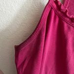 Y2K Pink Lace Trim Babydoll‎ Top, Vintage 2000s Coquette Retro Festival Medium Photo 5