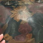 Patricia Nash  Tan Multicolor Leather Floral Handbag Tote Photo 11