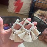 Boutique Statement White Earrings Photo 1