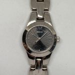 Relic  women’s silver tone quartz analog watch 22mm case black dial bracelet runs Photo 0