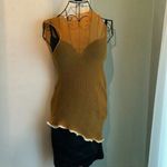 Acne Studios Acne orange asymmetrical sleeveless top S Photo 3