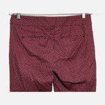 Loft Marisa Pants 4P Career Professional Pink Blue Geometric Boho Preppy Whimsy Photo 6