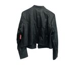 Spanx Leather-Like Moto Jacket, New with Tags, Black Photo 2