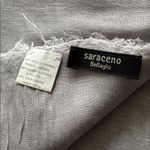 Stunning Saraceno Bellagio Italian Scarf / Wrap Gray Photo 1