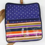 Fossil Y2K  Multicolor Striped Coated Canvas Crossbody Bag Photo 7