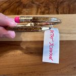Betsey Johnson Authentic  Teacher School Brown Gold Pencil Bracelet Nwt Photo 1