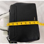 Grosee Black Faux Leather Top Handle Bow Accent Satchel Bag Photo 4