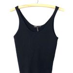 Maje  tank top knit black ribbed size L Photo 6