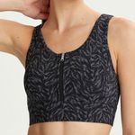 Varley Fay Bra in Dark Mono Zebra Photo 0