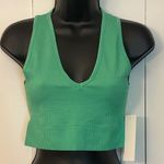 Attifall Emerald Green Ribbed V Photo 0