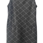 Sharagano  Sleeveless‎ Dress Gray/White Size 6 Photo 0